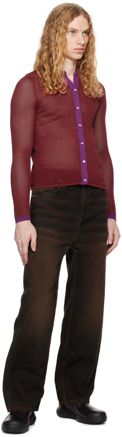 Eckhaus Latta Black Baggy Jeans