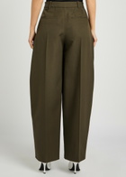 Jacquemus Le Pantalon D'homme Pleated Wool Trousers Khaki