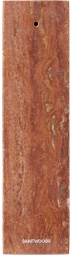 Saintwoods SSENSE Exclusive Red Marble Incense Holder