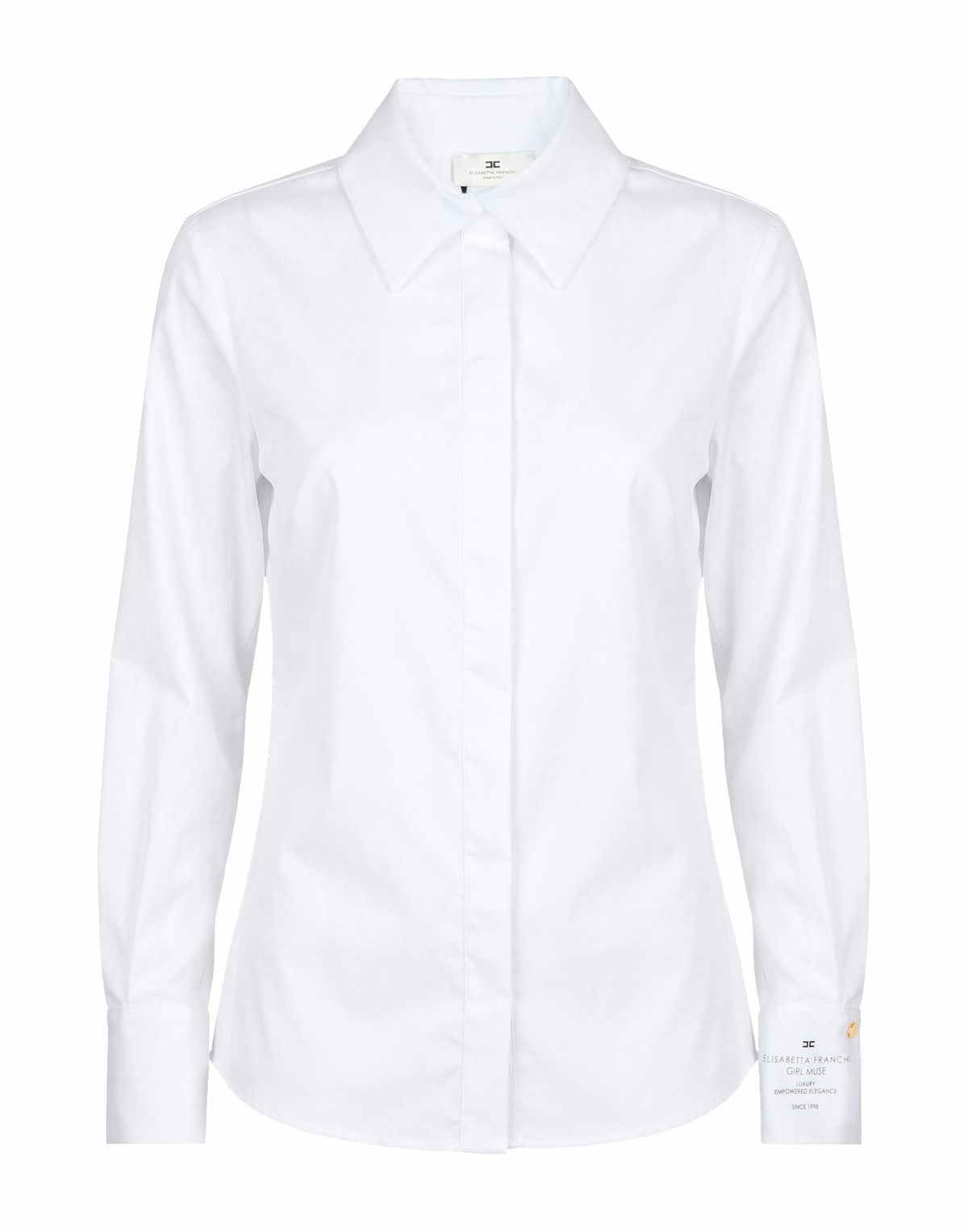 Elisabetta Franchi Womens Shirt in White
