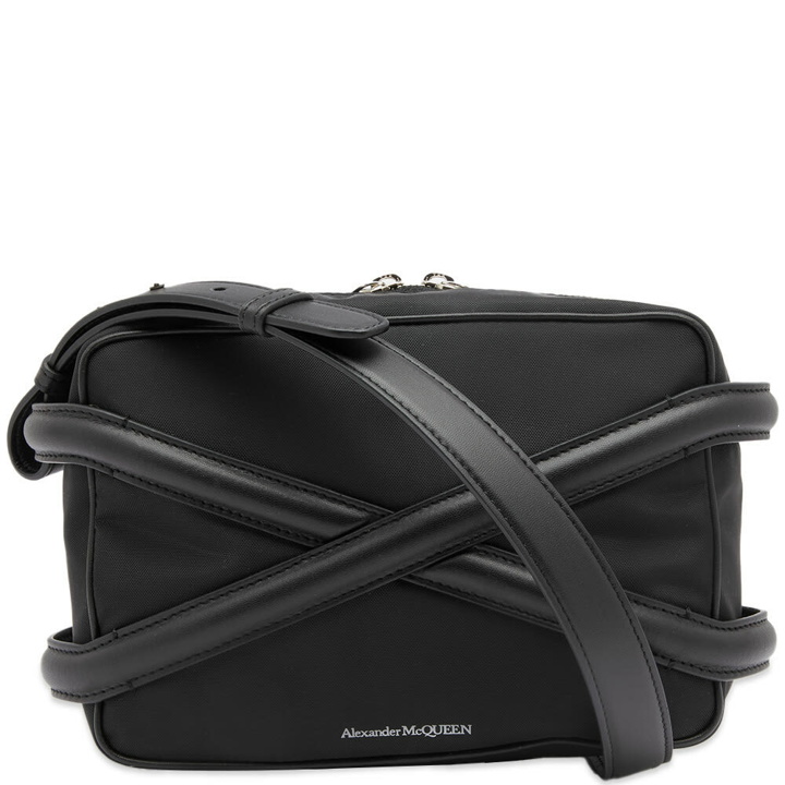 Photo: Alexander McQueen Men's Harness Camera Bag in Black