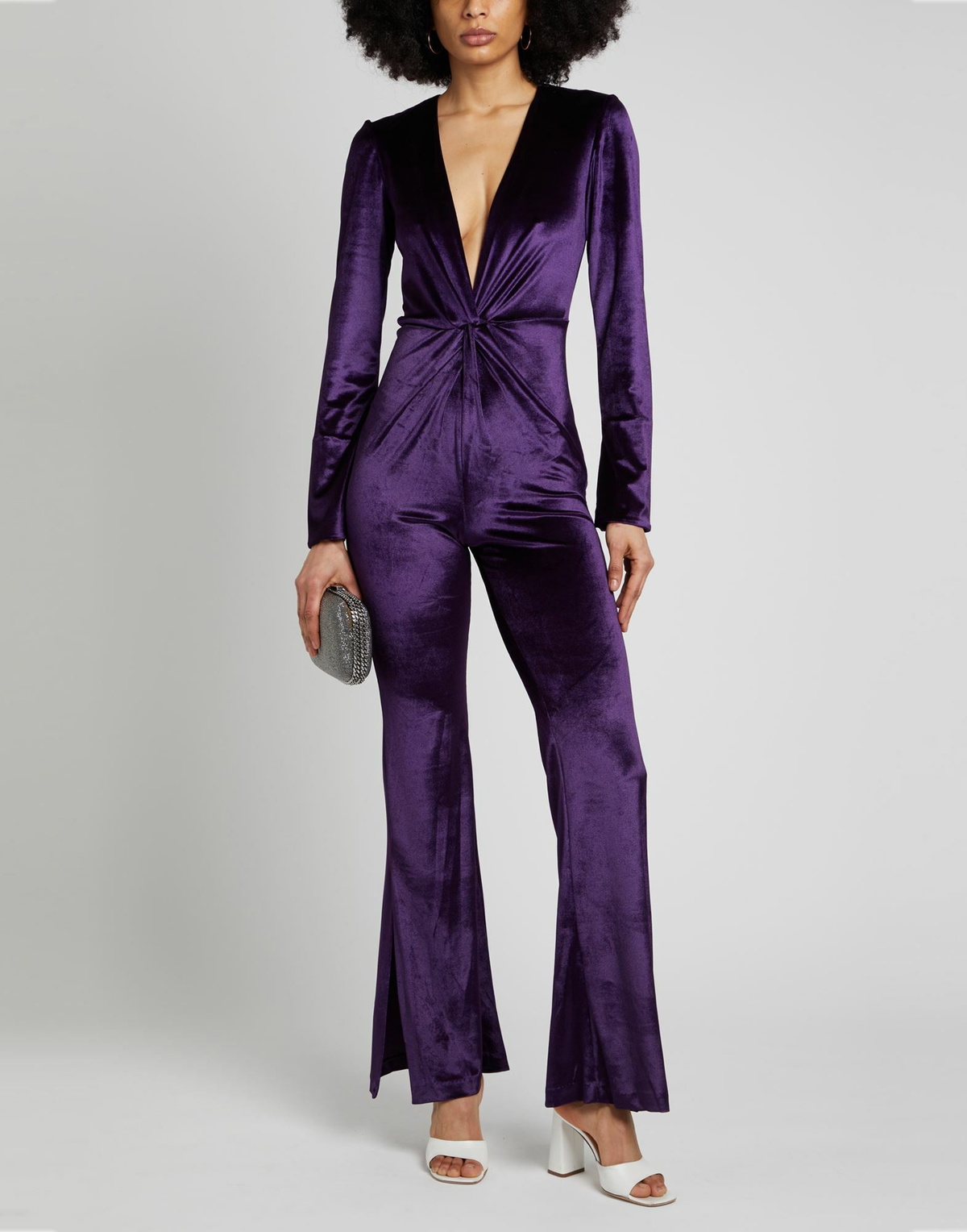Jijil Womens Jumpsuit Dark in Purple