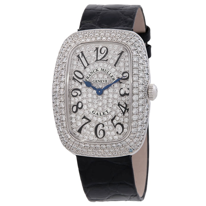 Photo: Franck Muller Galet Quartz Diamond Watch 3002 L QZ V D3 CD OG