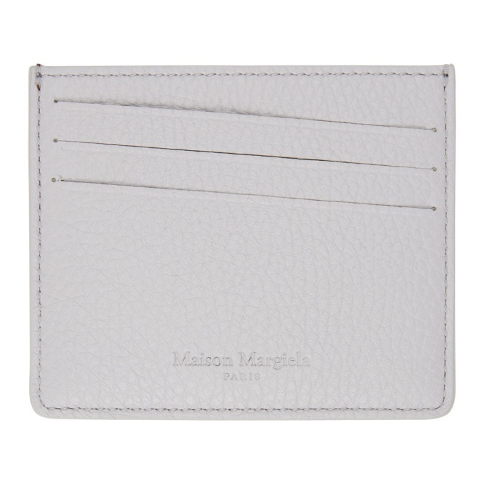 Photo: Maison Margiela SSENSE Exclusive Grey Classic Card Holder