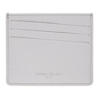 Maison Margiela SSENSE Exclusive Grey Classic Card Holder