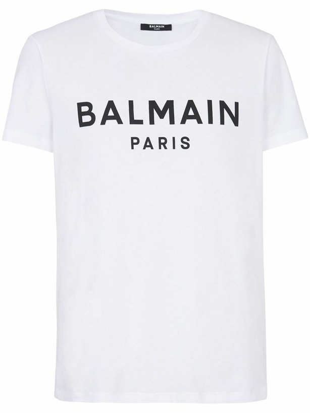 Photo: BALMAIN - Cotton T-shirt