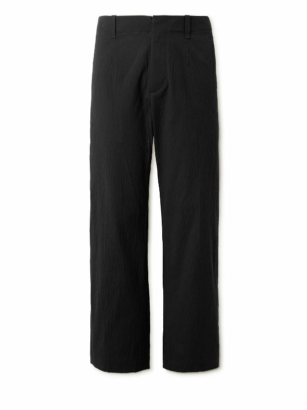 Photo: Rag & Bone - Shift Slim-Fit Straight-Leg Stretch-Cotton Seersucker Suit Trousers - Black