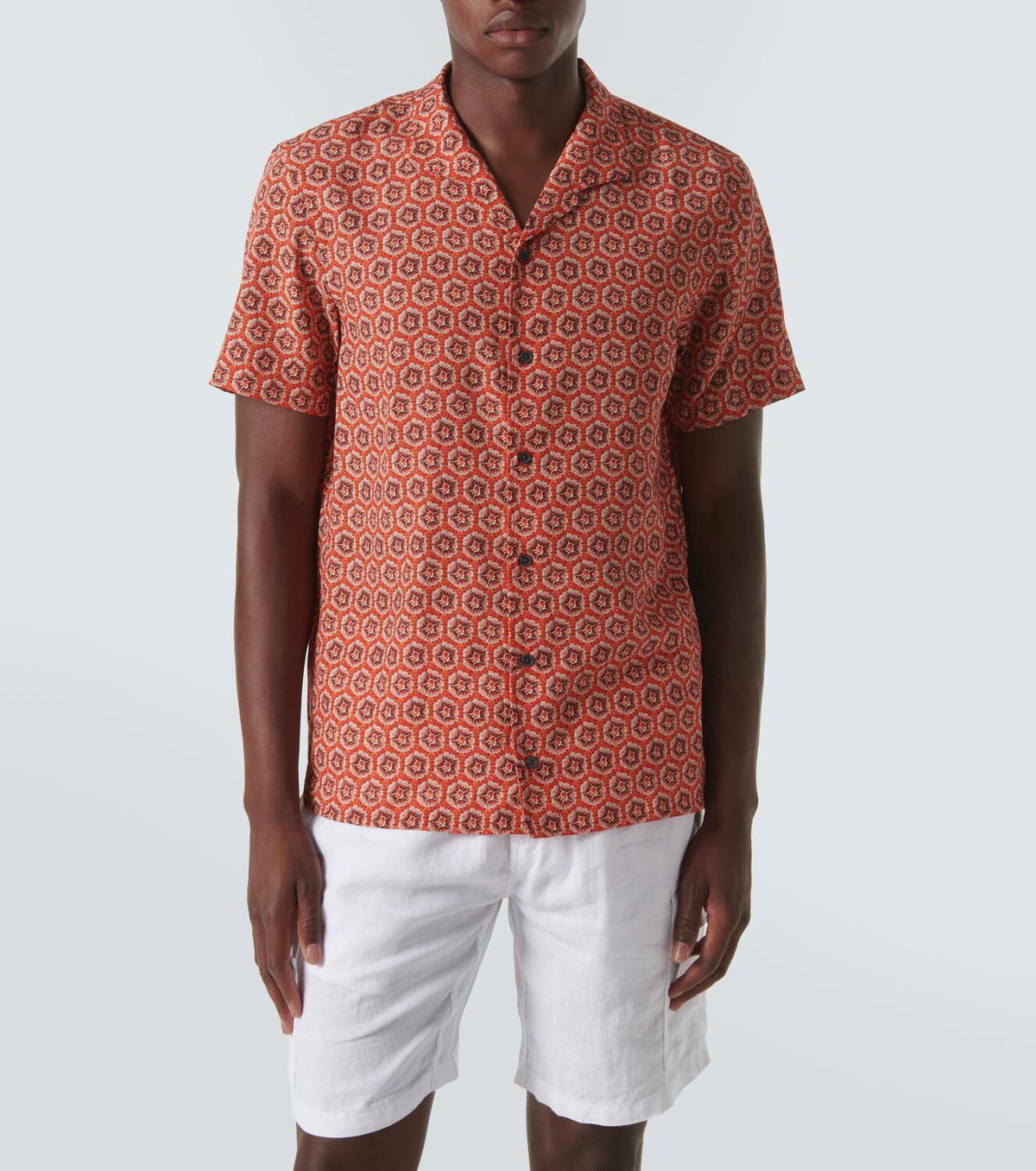 Orlebar Brown Ribbert bowling shirt