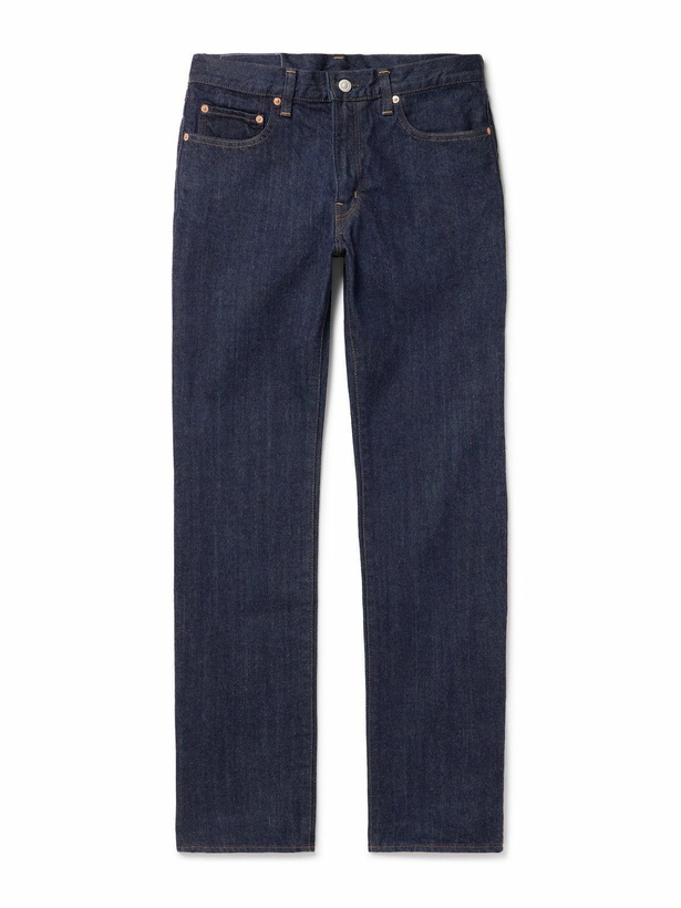 Photo: Blue Blue Japan - Okura Straight-Leg Jeans - Blue