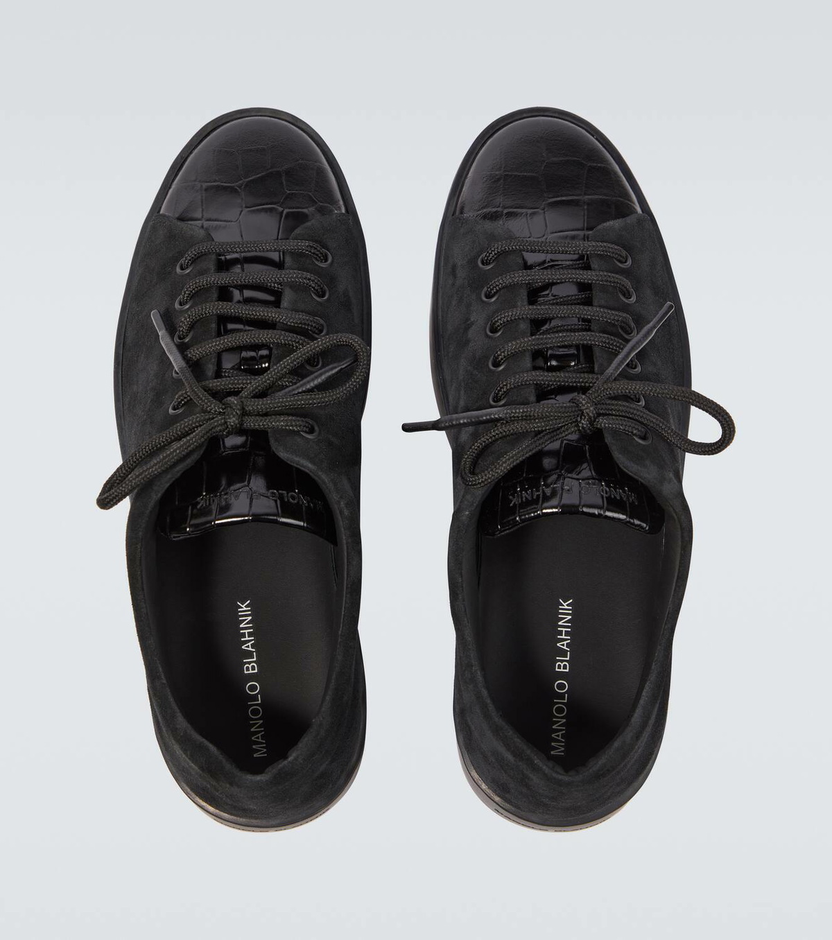 Manolo Blahnik Semanado leather sneakers