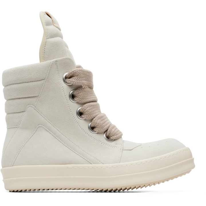 Photo: Rick Owens Off-White Tower Jumbolace Geobasket Sneakers
