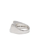 The Ouze Men's Louze Signet Ring in Silver