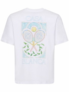 CASABLANCA Tennis Pastelle Printed T-shirt