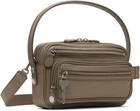 Acne Studios Taupe Camero Party Bag