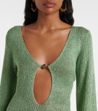 Bananhot Rey sequined knitted minidress