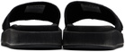 Diesel Black Sa-Slide D Oval Sandals