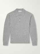 FRAME - Wool Polo Sweater - Gray