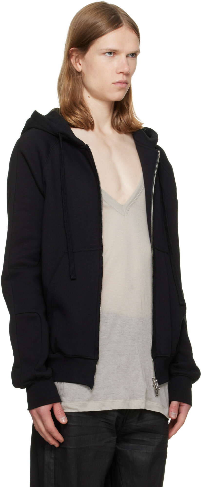 thom/krom Black MSJ 711 Hoodie