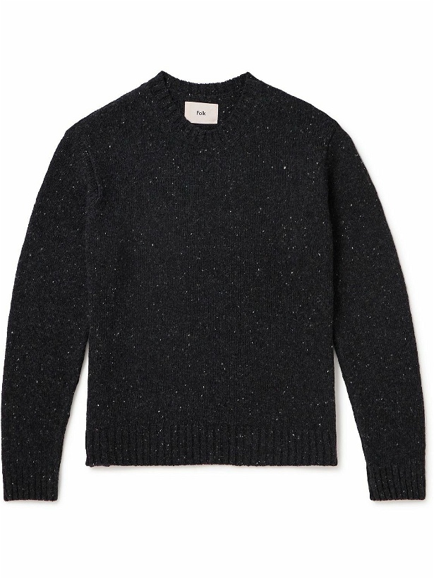 Photo: Folk - Wool-Blend Sweater - Gray