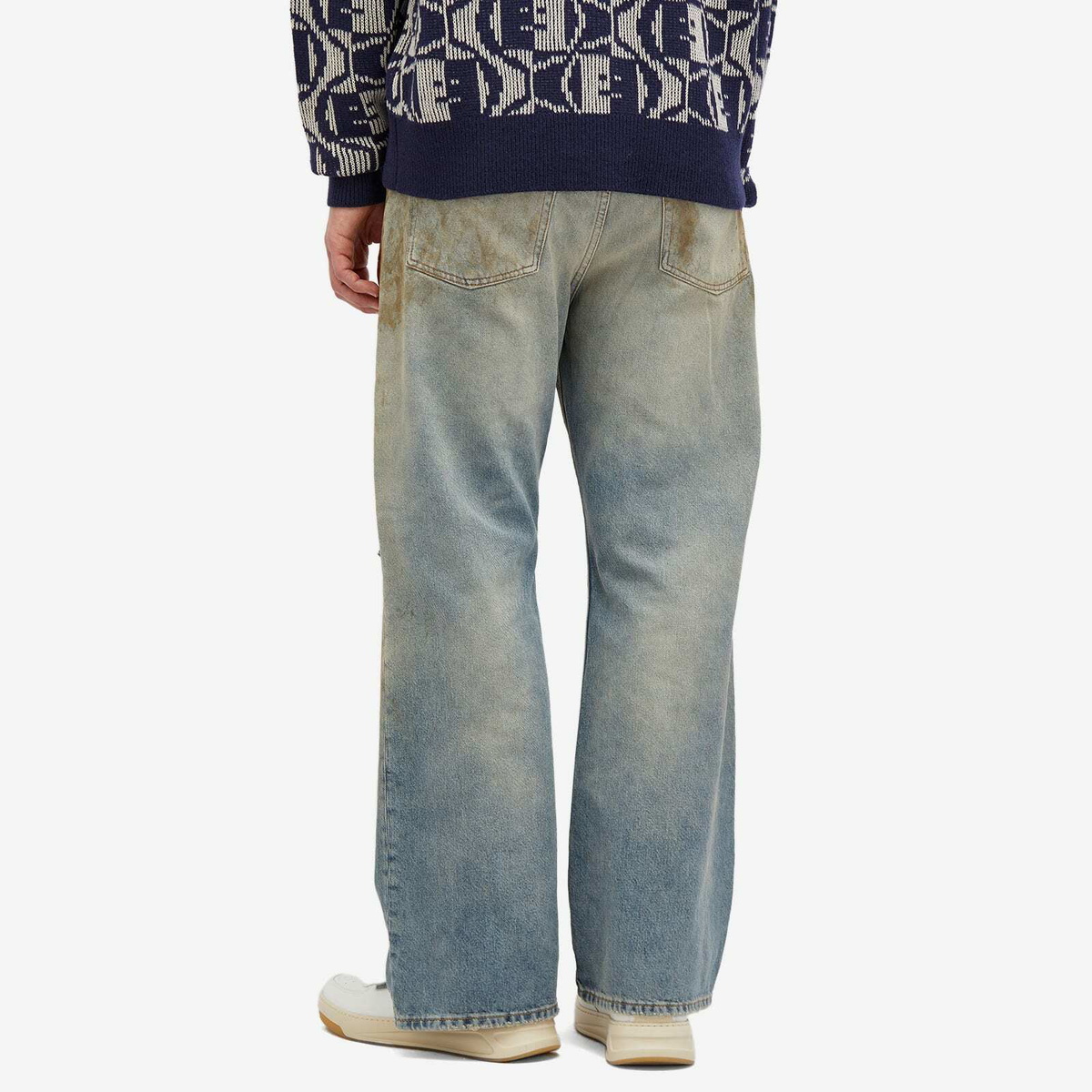 Acne Studios Men's 2021 Loose Jeans in Penicillin Acne Studios