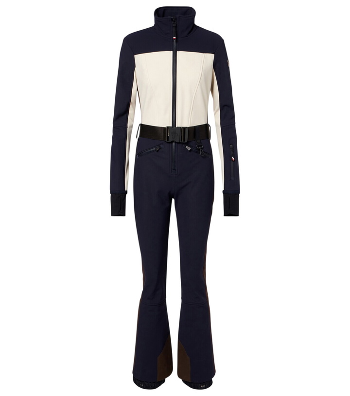 Photo: Moncler Grenoble Logo belted ski suit
