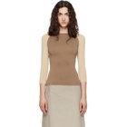 Belle Anna Beige Raglan Top