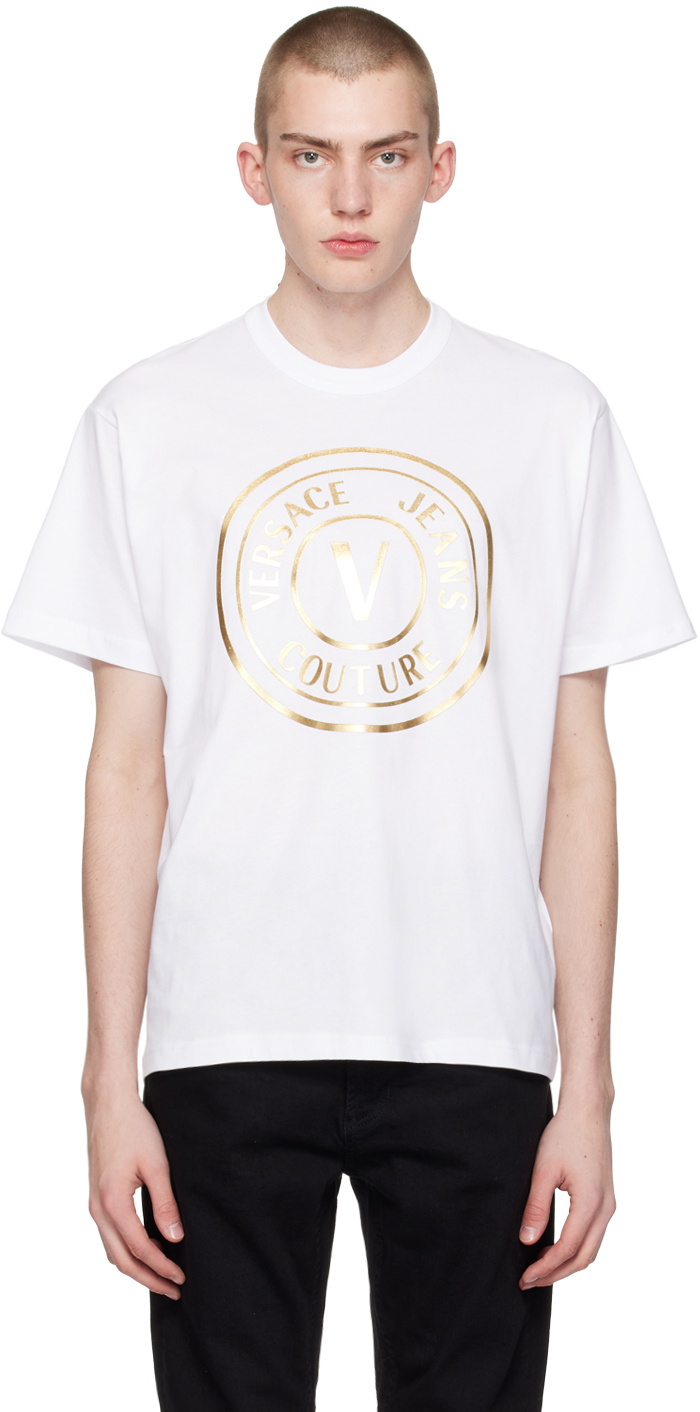 Versace Pink Vintage Logo T-Shirt Versace