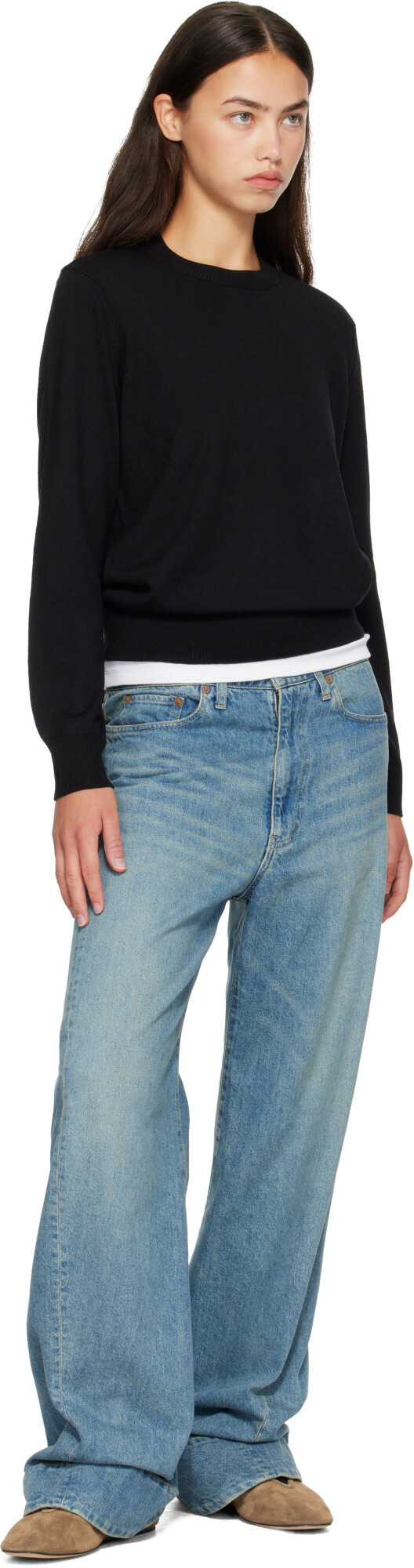 A.P.C. Black Philomena Sweater