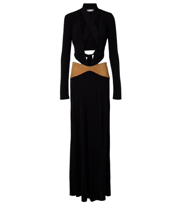 strapless open back dress Rent Dress The Population Layana Turquoise Strapless Tiered Maxi Dress