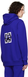 Givenchy Blue 4G Peace Hoodie