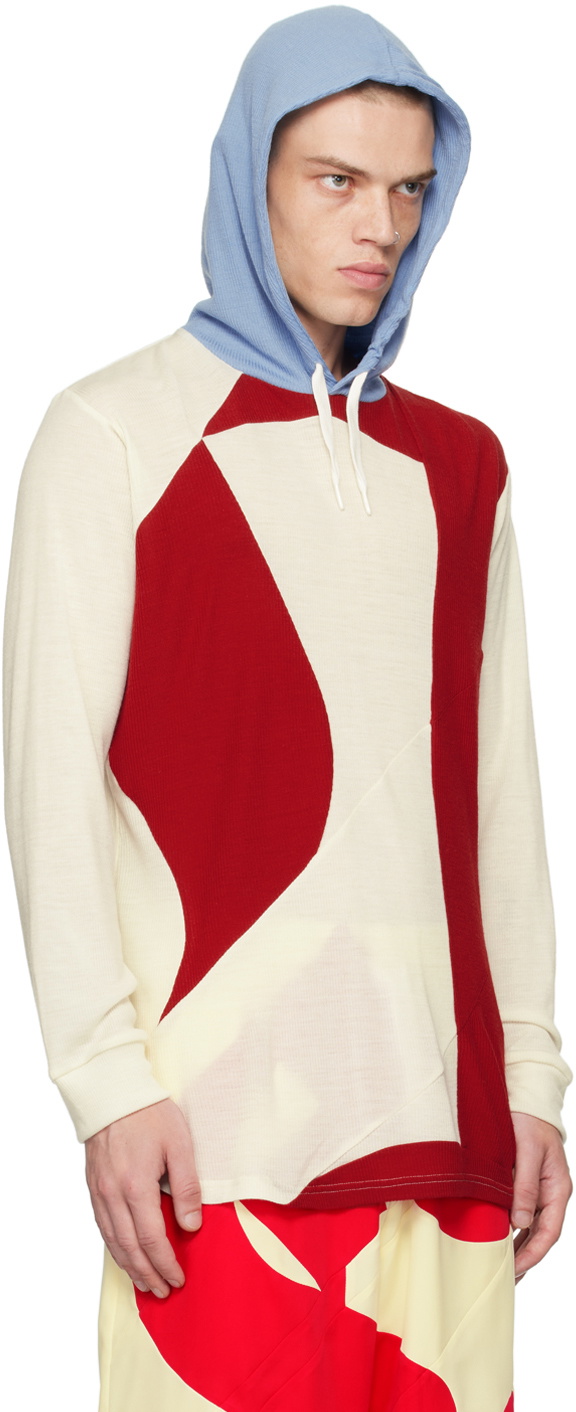トップス STEFAN COOKE 22SS SIZE S Stefan Cooke Floral Embroidered Diamond Slashed Jumper | H. Lorenzo