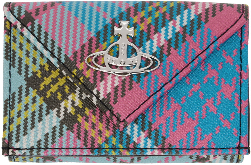 Vivienne Westwood Multicolor Check Wallet Vivienne Westwood