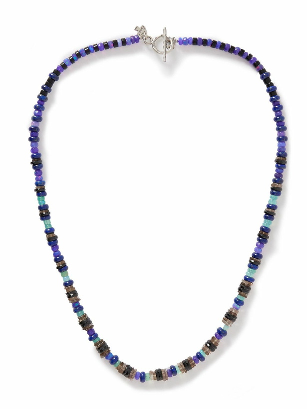 Photo: Peyote Bird - Sitka Sterling Silver Multi-Stone Beaded Bracelet