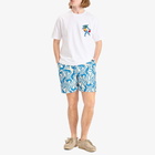 By Parra Men's The Blob Swim Shorts in Blue