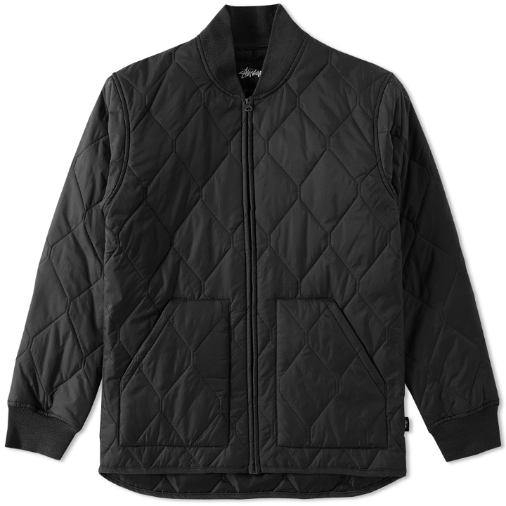 Photo: Stussy Quilted Military Jacket