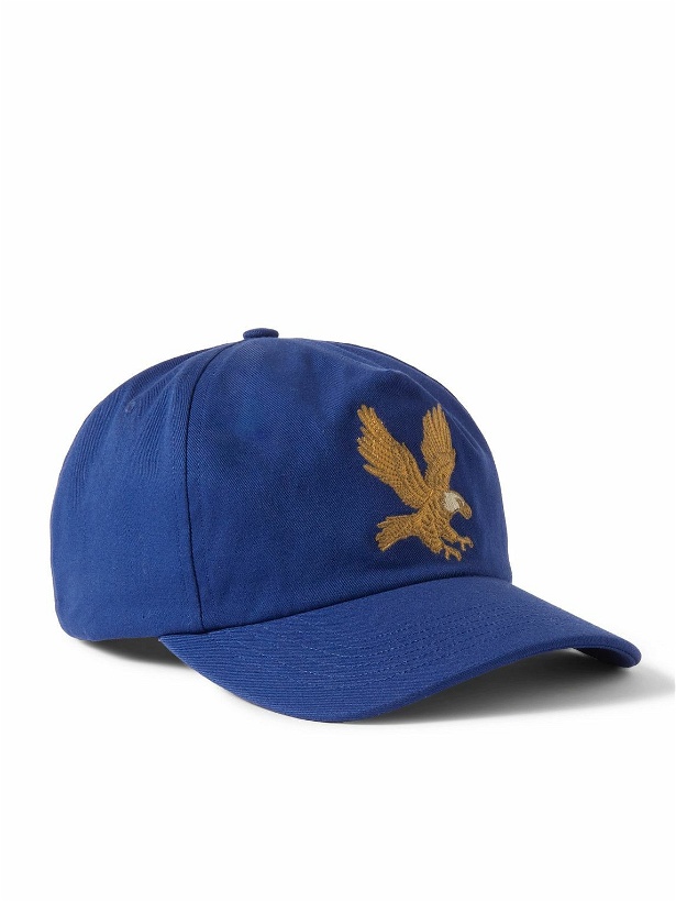 Photo: Cherry Los Angeles - Golden Eagle Logo-Embroidered Cotton-Twill Baseball Cap
