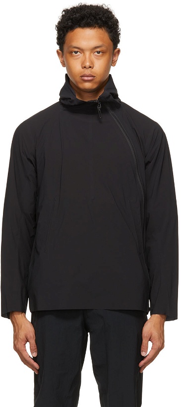 Photo: Descente Allterrain Black Woven Packable Jacket