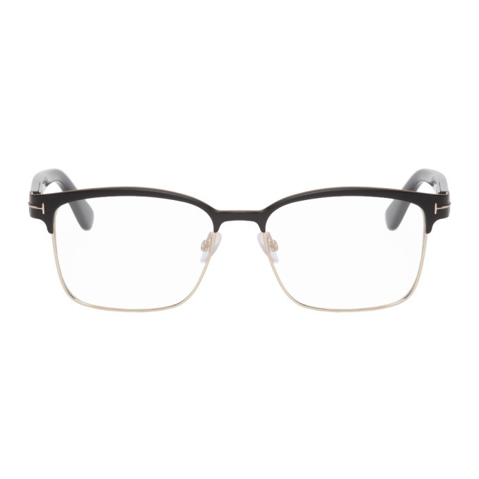 Photo: Tom Ford Black and Gold TF-5323 Glasses