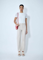 Jil Sander Crew Neck Fitted T-Shirt