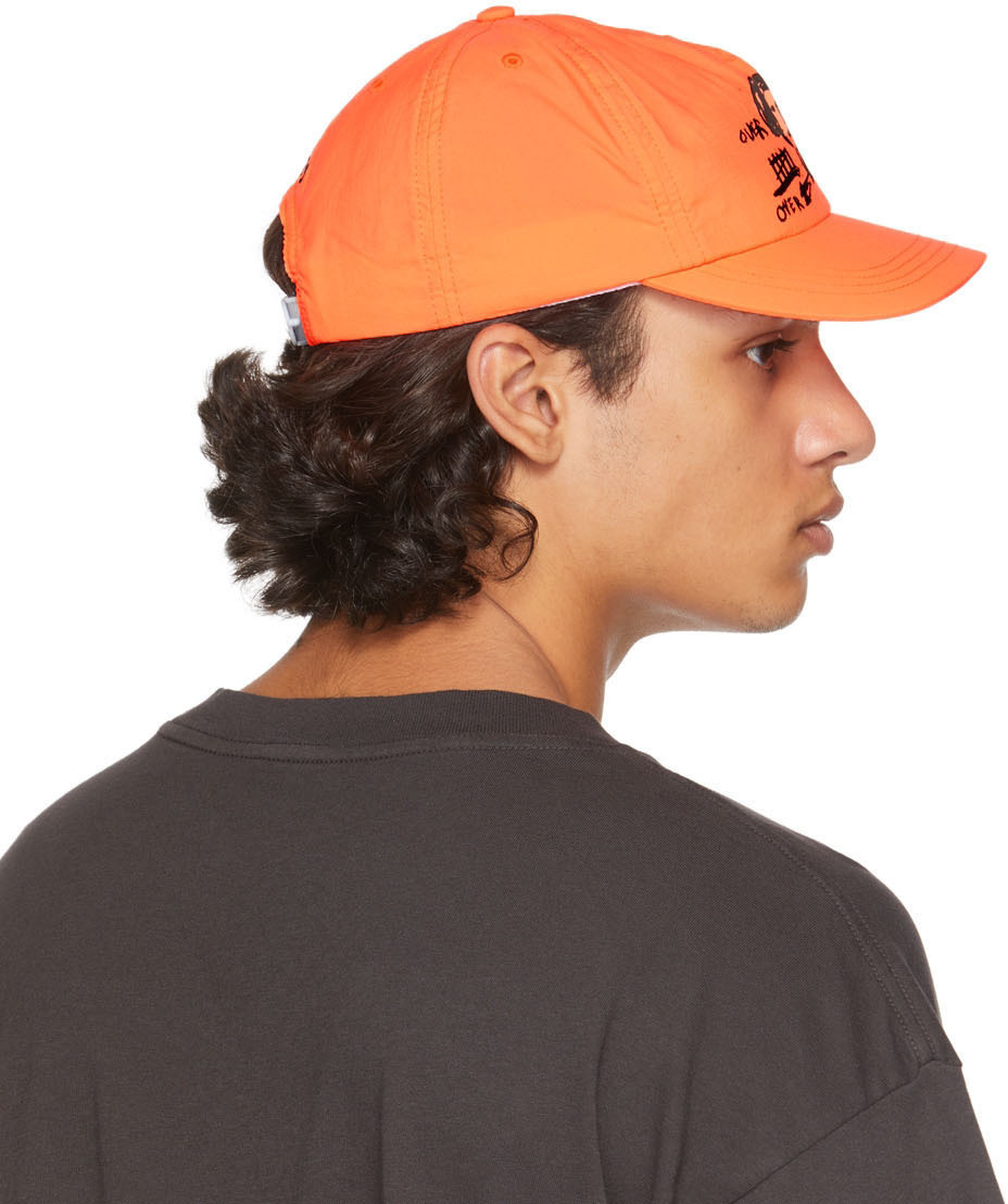 SEEKINGS Orange B. Thom Stevenson Edition 'The Beach' Cap