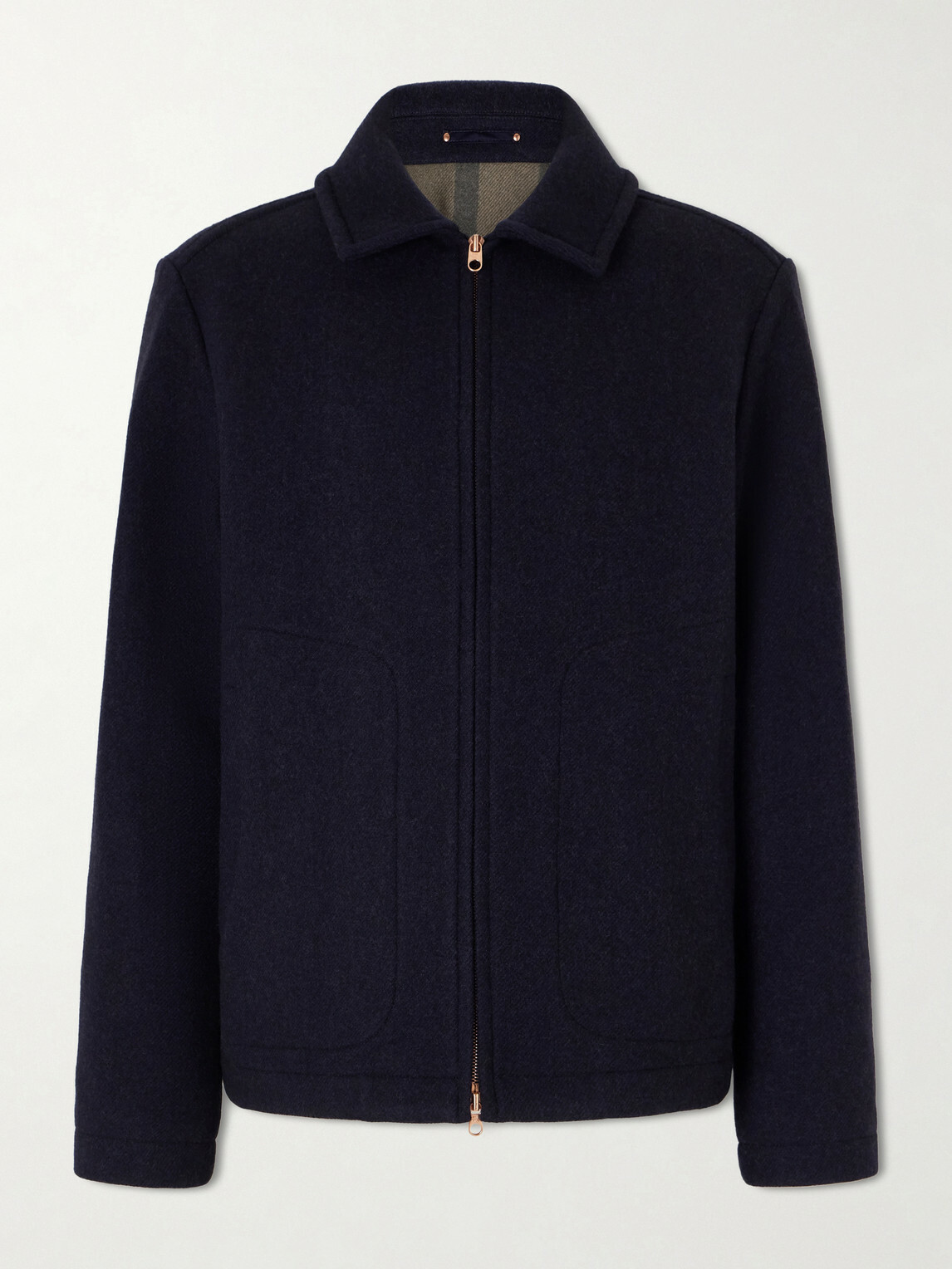 Private White V.C. - The Civvy Merino Wool and Cashmere-Blend Jacket - Blue