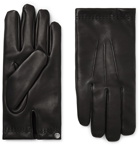 Mulberry - Cashmere-Lined Leather Gloves - Black
