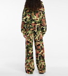 Rotate Birger Christensen Danica camouflage cotton sweatpants