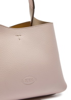 Tods Florida Mini Leather Tote bag - Light Pink - One Size