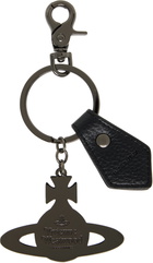 Vivienne Westwood Hammered Orb Keychain