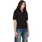 Raimundo Langlois Black Layered Polo