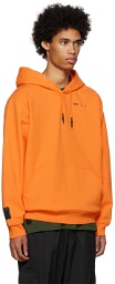 MCQ Orange Cotton Hoodie