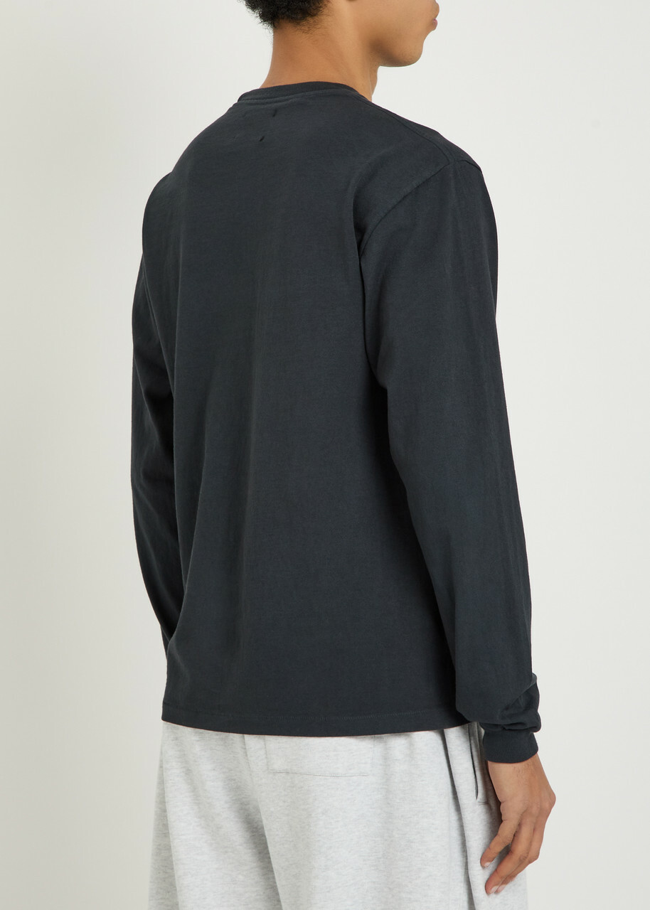 Gallery Dept. Logo Cotton T-shirt Black