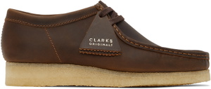 Clarks Originals Wallabee - Derbys Femme En Daim Avec Semelle Crêpe Iconique