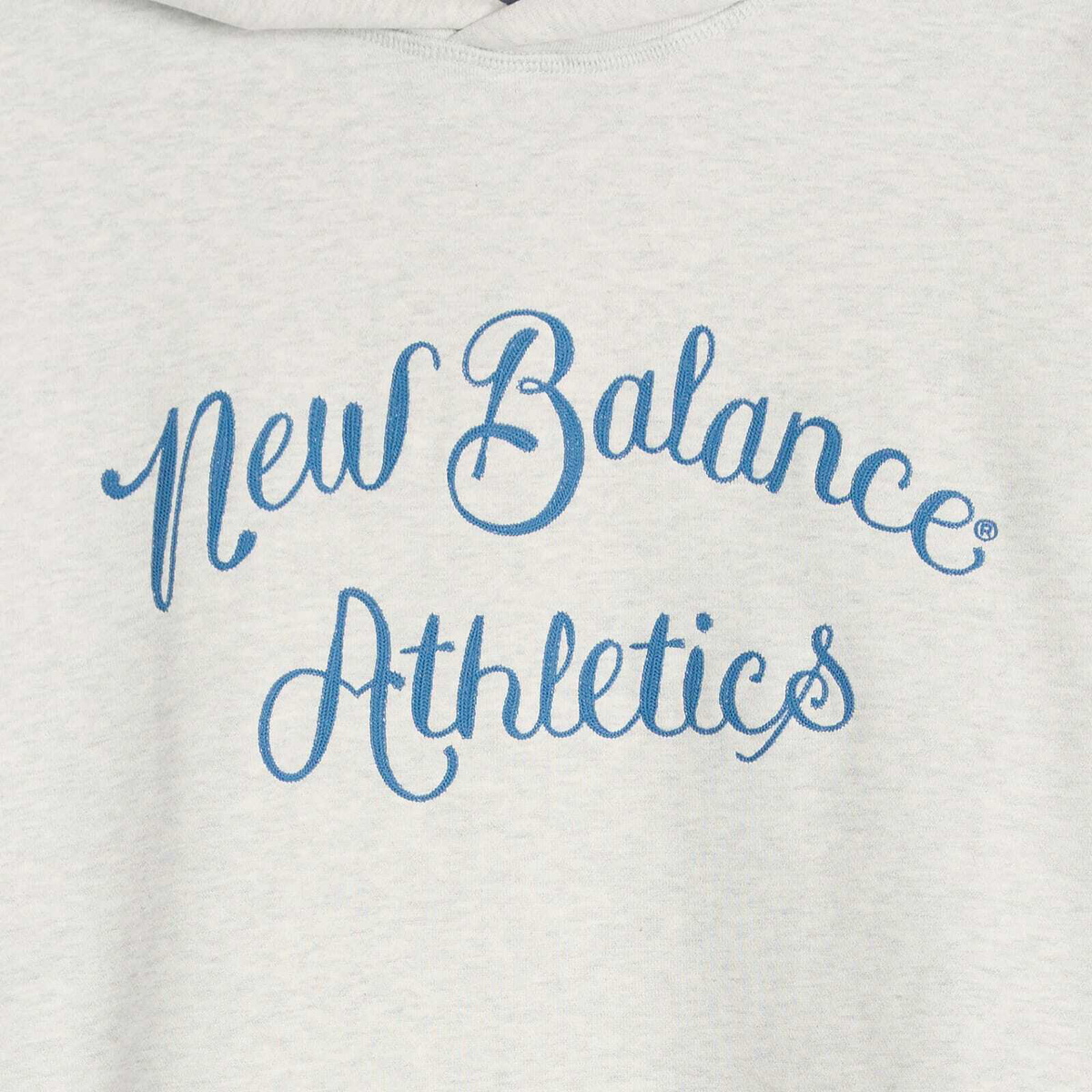 New Balance Athletics Relaxed League Hoodie in Ash Heather
